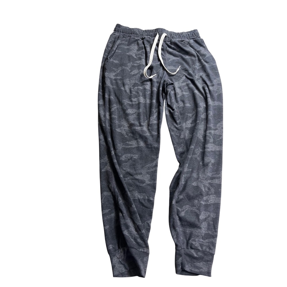 Vuori Women's XS Gray Camo Jogger Pants Drawstring Lounge Athleisure Sweatpants‎